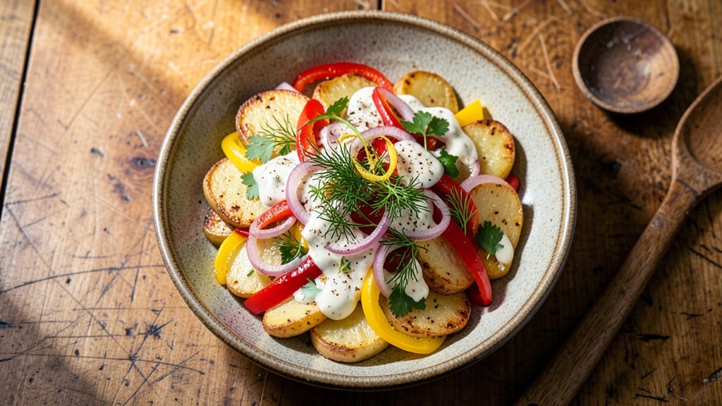 Sweet Peppers and Potato Salad Recipe: Bright, Crunchy Twist on a Classic