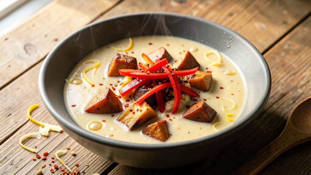 African Sweet Potato Soup Recipe: Earthy Coconut and Ginger Harmony