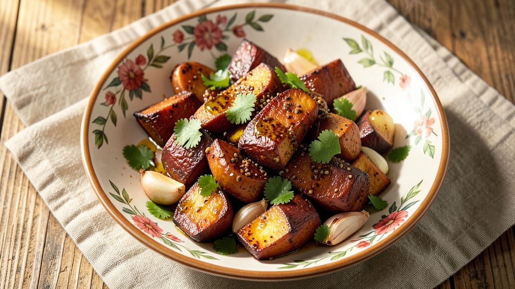 Sweet Potato Sabzi Recipe: Spiced Roast with Charred Edges and Fresh Herb Finish