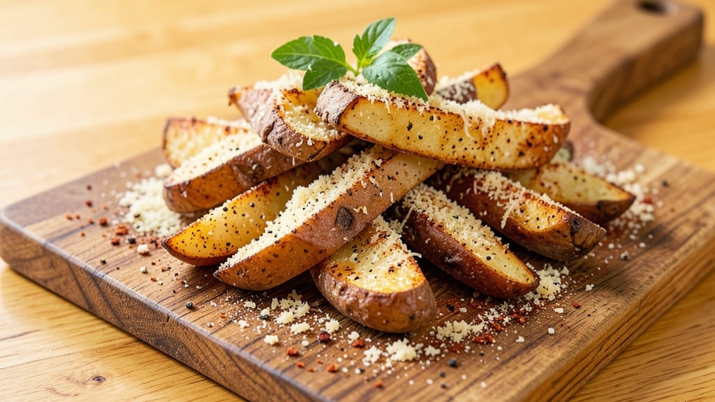 7 11 Potato Wedges Recipe: Crispy Parmesan Bites in 25 Minutes
