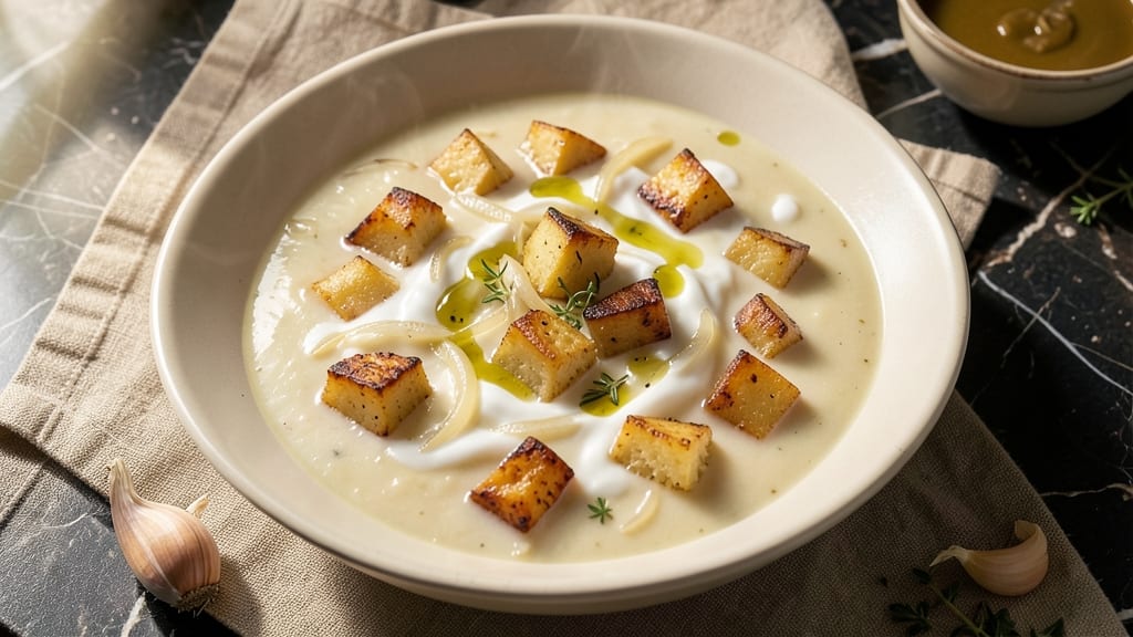 Basic Cream of Potato Soup Recipe: Velvety Smoothness With Roasted Depth