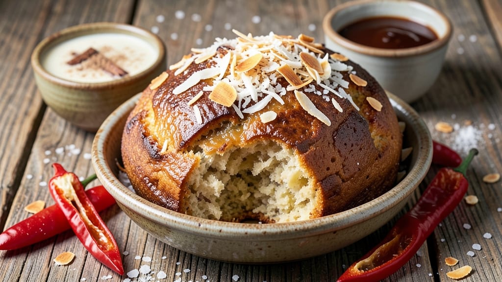 Belizean Sweet Potato Pone Recipe: Coconut Rum Crunch With Molten Center