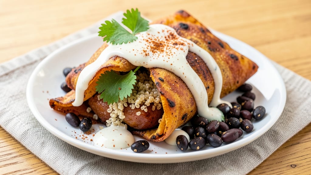 Sweet Potato Pouch Recipe: Crispy Lattice Crown Over Warm Spiced Filling