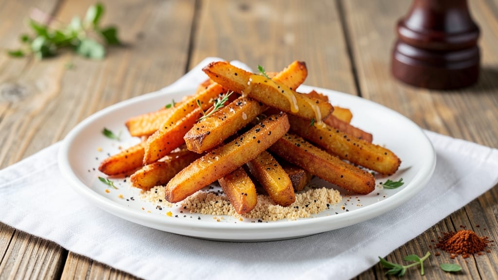 Battered Sweet Potato Fries Recipe: Crispy Gold Crunch With Zero Oil Guilt