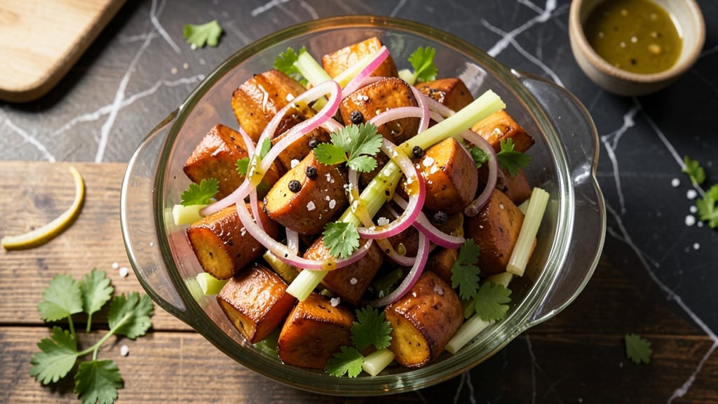 Southern Sweet Potato Salad Recipe: Smoky Pecan Crunch Without Mayo