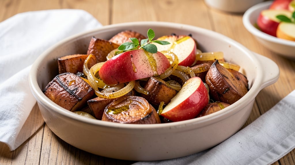 Sweet Potato, Apple, and Onion Recipe: Caramelized Trio with Warm Cinnamon Depth