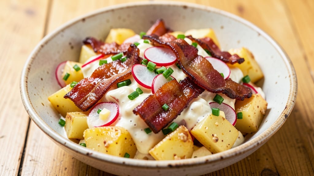 Bacon Cheese Potato Salad Recipe: Smoky Crunch Meets Creamy Comfort