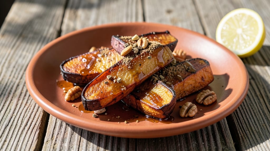 Sweet Potato South African Recipe: Spiced Roast With Charred Edges and Tangy Mustard Glaze