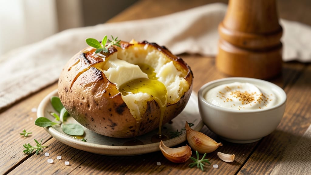Veg Baked Potato Recipe: Crispy Skin, Fluffy Heart, Loaded Top Magic