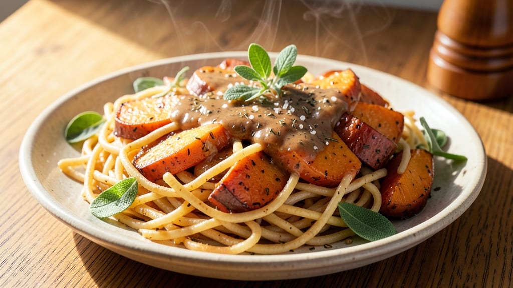 Sweet Potato Spaetzle Recipe: Silky Ribbons With Nutmeg and Brown Butter Crunch