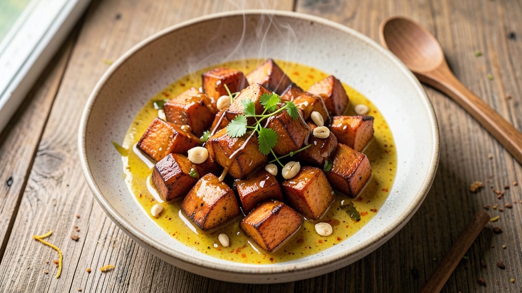 Sweet Potato and Turmeric Recipe: Golden Spice Roast With Charred Edges