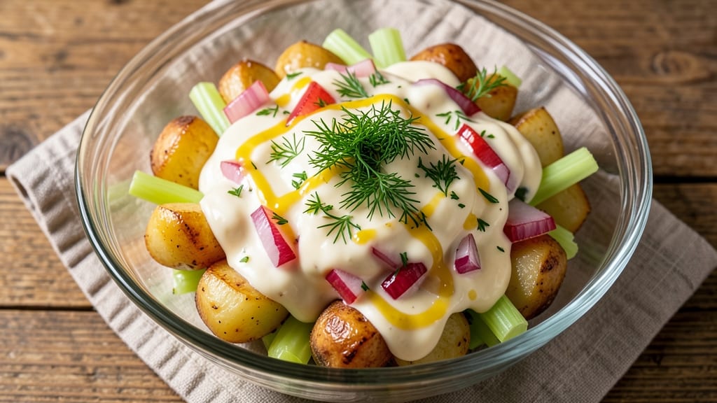 Hellmann's Classic Potato Salad Recipe With Mayonnaise: Crispy Edges and Cool Creamy Heart