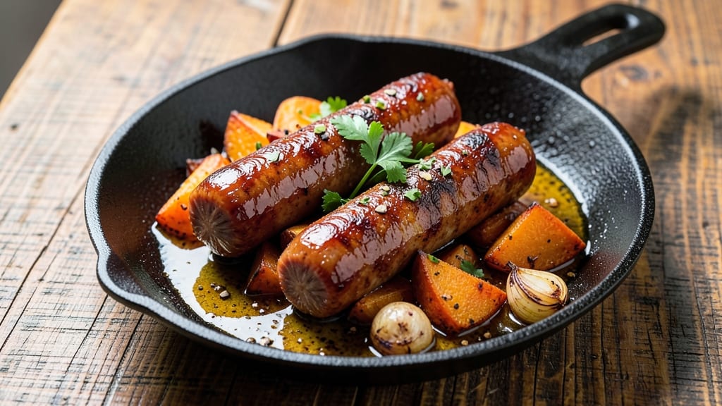 Andouille Sausage and Sweet Potato Recipe: Cajun-Spiced Roast With Caramelized Sweetness