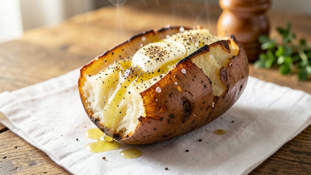 Air Fryer Oven Baked Potato Recipe: Ultra-Crispy Skin and Buttery Flavor Inside
