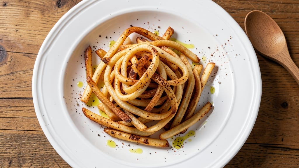 Spiral Potato Fries Recipe: Air-Crisper Perfection in 20 Minutes