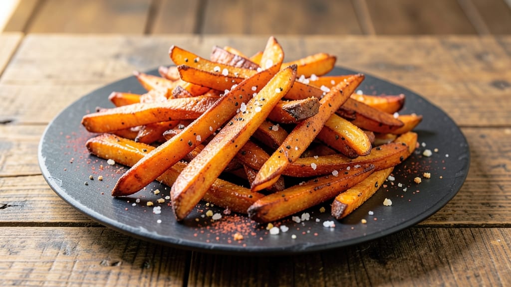 Baked Sweet Potato Fries Recipe Healthy: Crispy, Oil-Free Bites in 25 Minutes