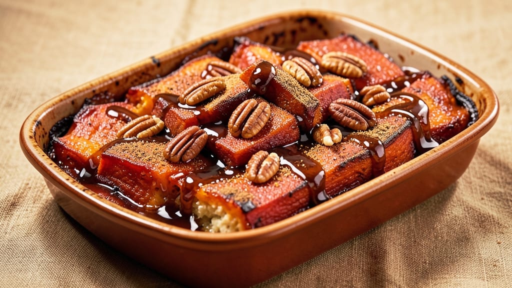 Kahlua Sweet Potato Dessert Recipe: Boozy Caramelized Cinnamon Cake