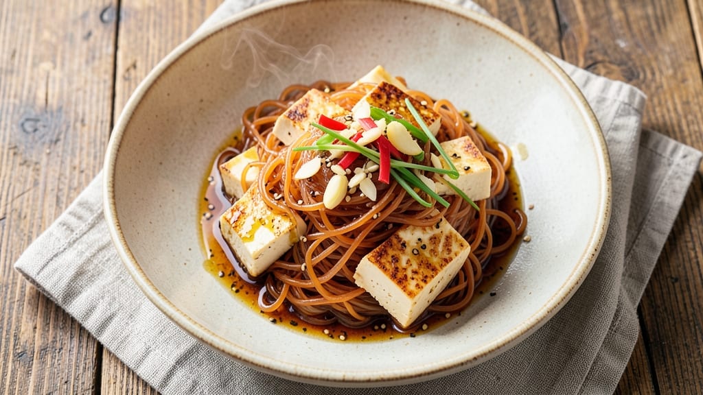 Asian Sweet Potato Noodle Recipe: Silky-Sweet Stir-Fry With Crunchy Sesame Finish